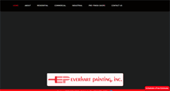 Desktop Screenshot of everhartpaint.com